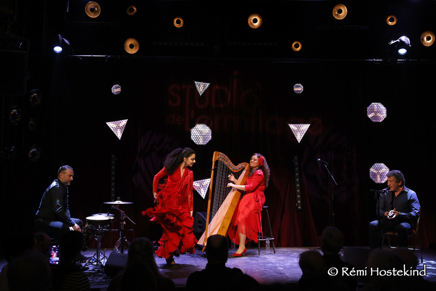 Luis de la Carrasca - ANA CRISMÁN – ARPA FLAMENCA – arpaora – Avec la participation exceptionnelle de Luis de la Carrasca